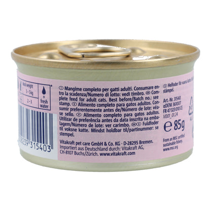 Vitakraft Latita Poésie mousse di salmone 85 g cibo umido per gatti