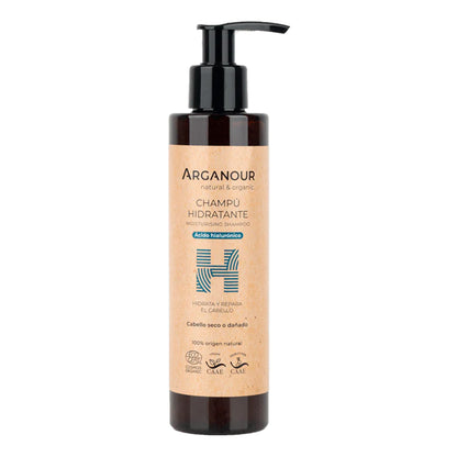 Champú hidratante sin sulfatos 200ml Arganour