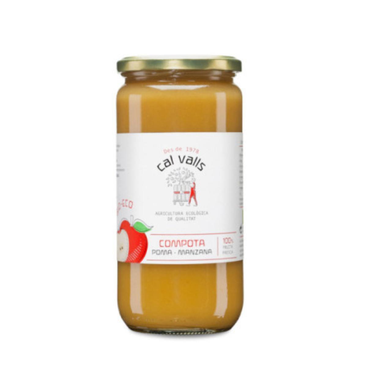 Pack 6x Compota de Manzana Eco Cal Valls 700g
