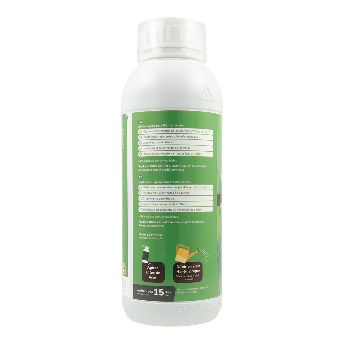 Abono Líquido Plantas Verdes Planeta Huerto 1 l