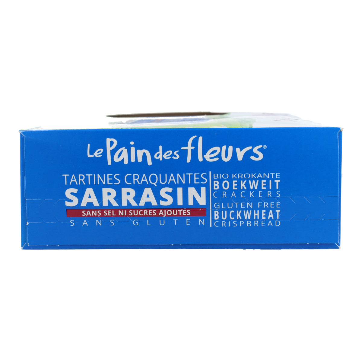 Cracker croccanti di grano saraceno senza sale e senza glutine BIO Le Pain de Fleurs 300 g