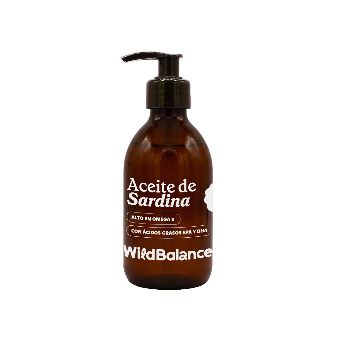 Olio naturale di sardina Wild Balance 250 ml