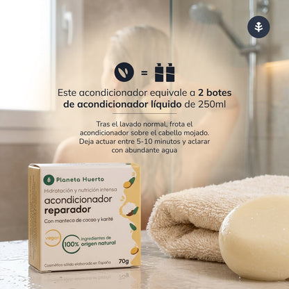 Balsamo solido riparatore Planeta Huerto 85 g
