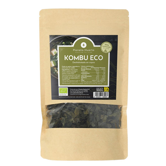 Fiocchi di alga Kombu ECO Planeta Huerto 100 g