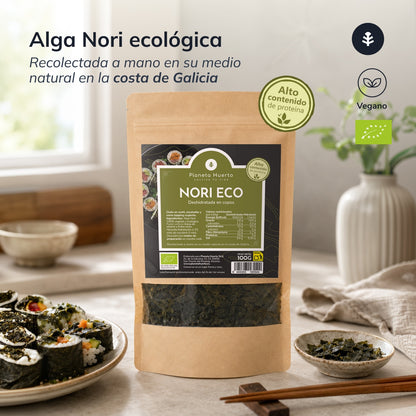 Fiocchi di alga Nori ECO Planeta Huerto 100 g