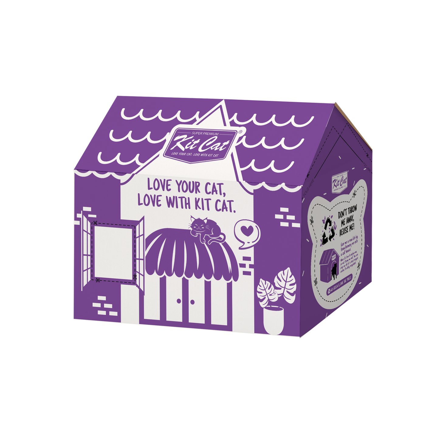 Kit Cat Arena Eco SoyaClump - Lavanda 7 L Sabbia per gatti
