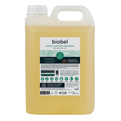 Sapone per bucato per neonati e pelli sensibili Biobel 5 L