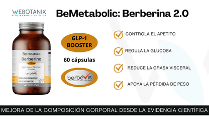 Berberina BeMetabolic WeBotanix 60 capsule