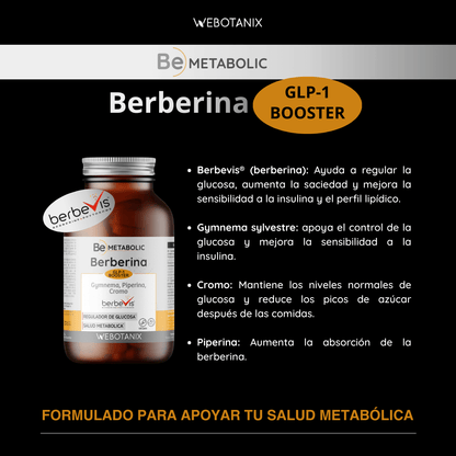 Berberina BeMetabolic WeBotanix 60 capsule