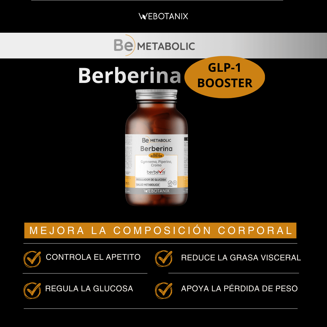 Berberina BeMetabolic WeBotanix 60 capsule