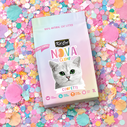 Kit Cat Arena Eco SoyaClump - Confetti 7 L Sabbia per gatti