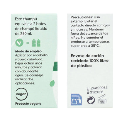 Planeta Huerto Shampoo solido alla menta piperita 85 g