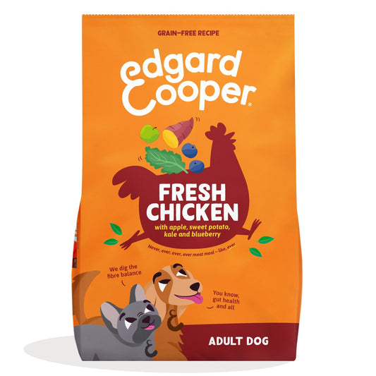 Mangime per cani Pollo ruspante Edgard & Cooper 1 kg