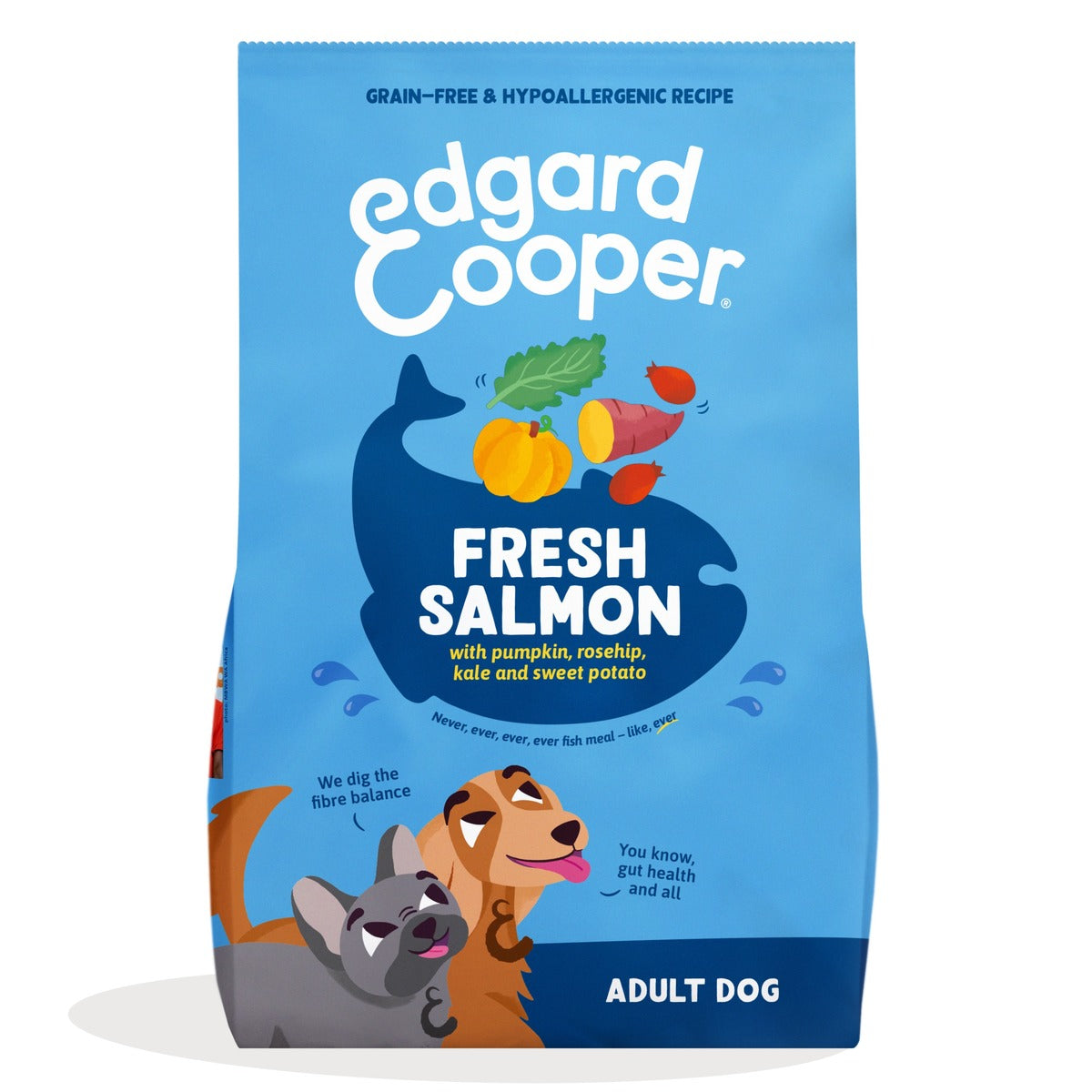 Cibo per cani Salmone Norvegese Edgard & Cooper 1 kg