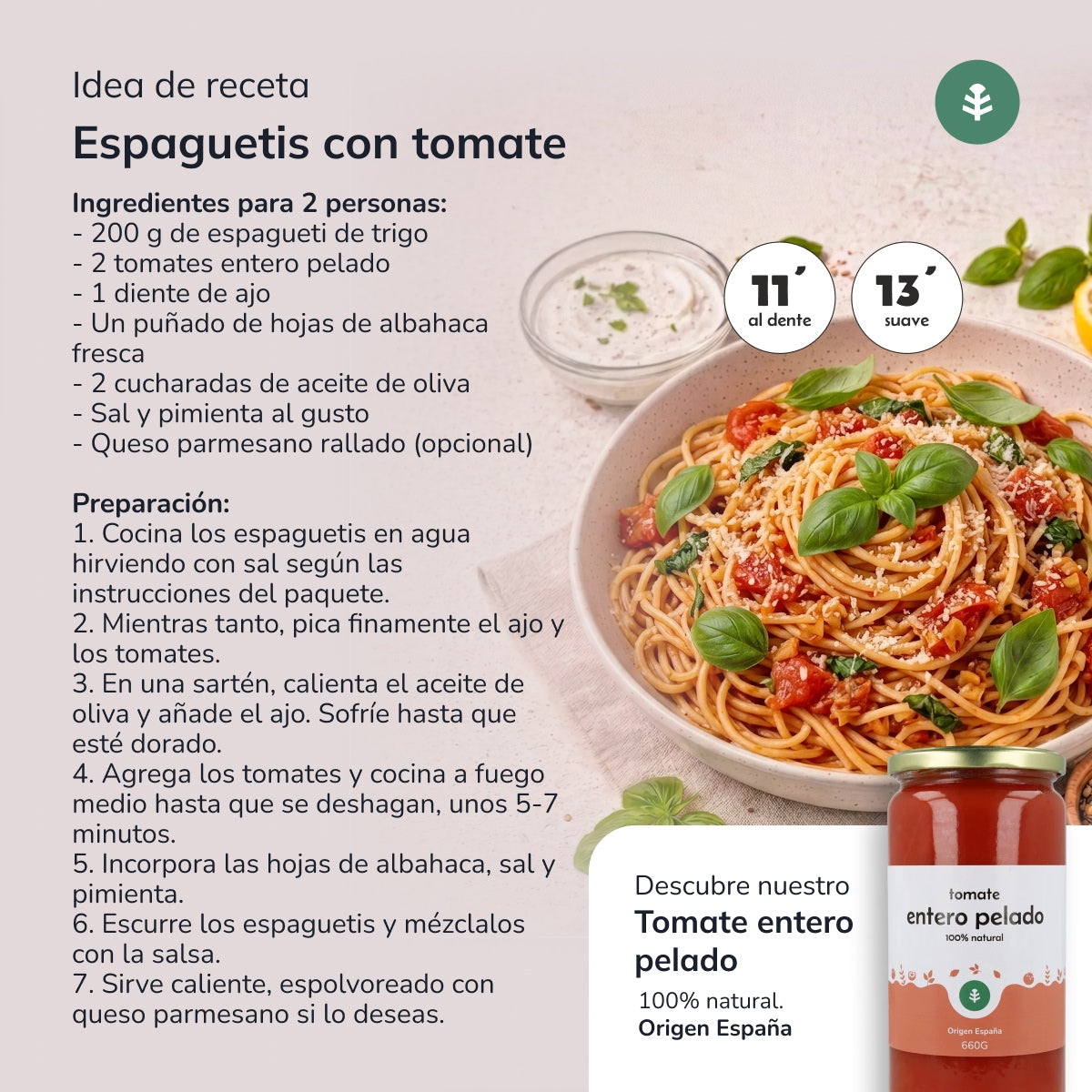 Spaghetti di grano ECO Planeta Huerto 500gr