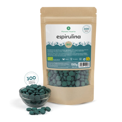 Spirulina biologica 500mg Planet Orchard 300 compresse