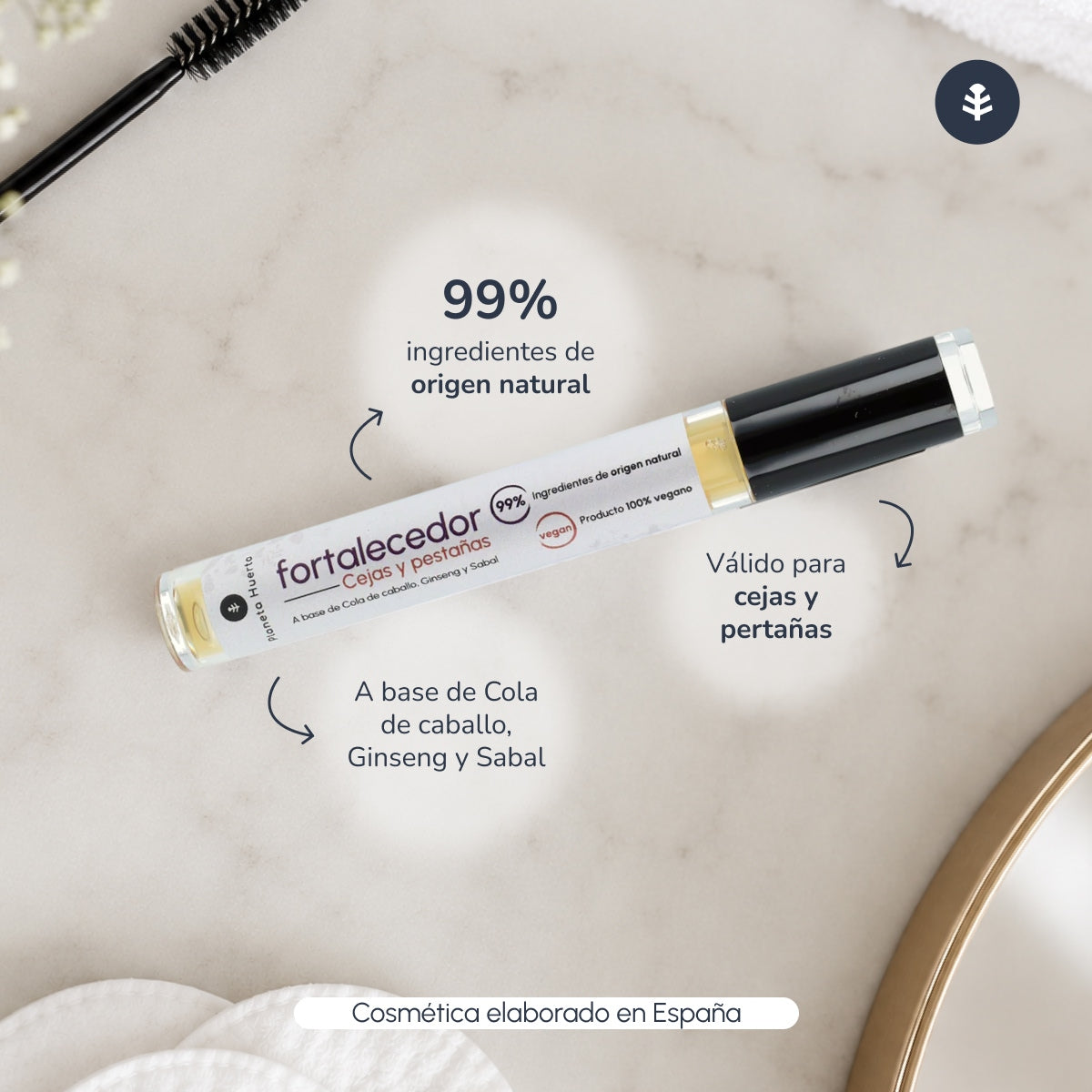 Rinforzatore di ciglia e sopracciglia Planet Orchard 5 ml
