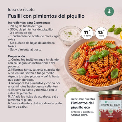 Fussilli di grano ECO Planeta Huerto 500gr