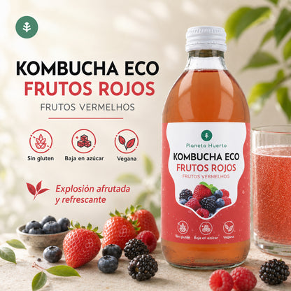 Kombucha ECO Frutti Rossi Planet Orchard 330 ml