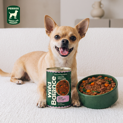 Menu completo BARF di agnello per cani, Wild Balance, 400 g