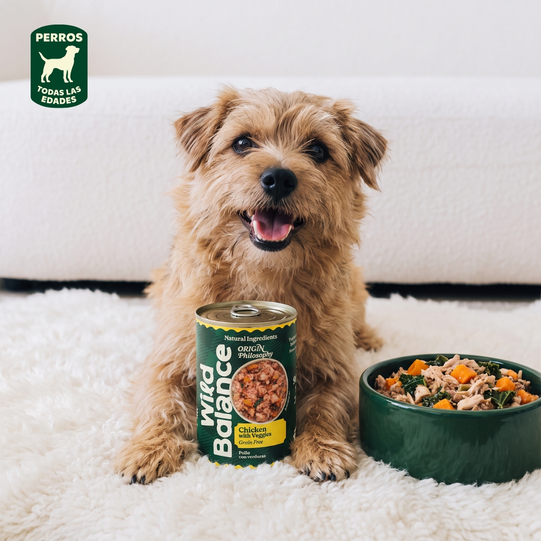 Confezione di pollo barf per cani 6 x 400 g Wild Balance