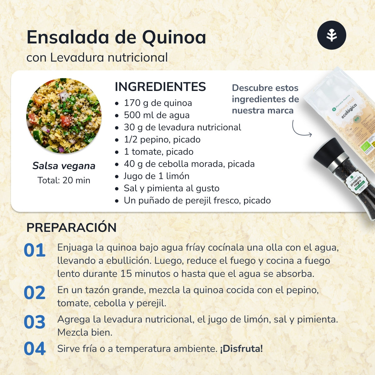 Lievito nutrizionale Planeta Huerto