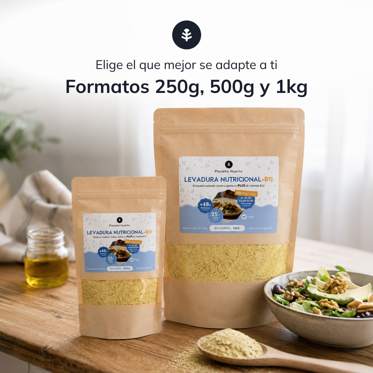Lievito alimentare + B12 Planeta Huerto