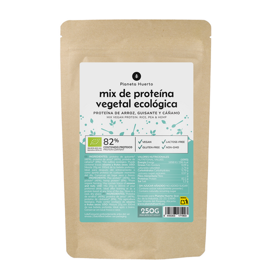 Miscela proteica vegana per sportivi Planeta Huerto 250 g