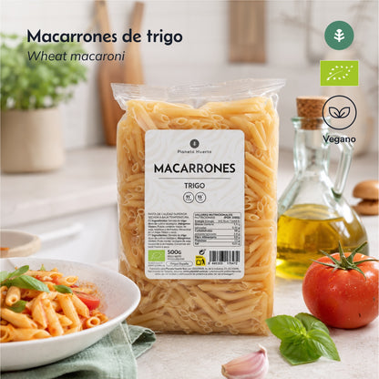 Maccheroni di grano ECO Planeta Huerto 500gr