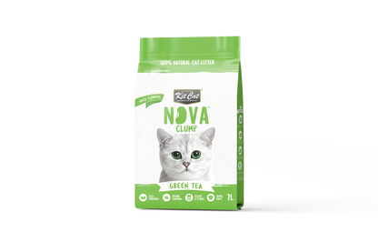 Kit Cat Arena Eco SoyaClump - Green Tea 7 L Sabbia per gatti