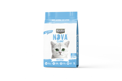 Kit Cat Arena Eco SoyaClump - Kitten Baby Powder 7 L Sabbia per gatti