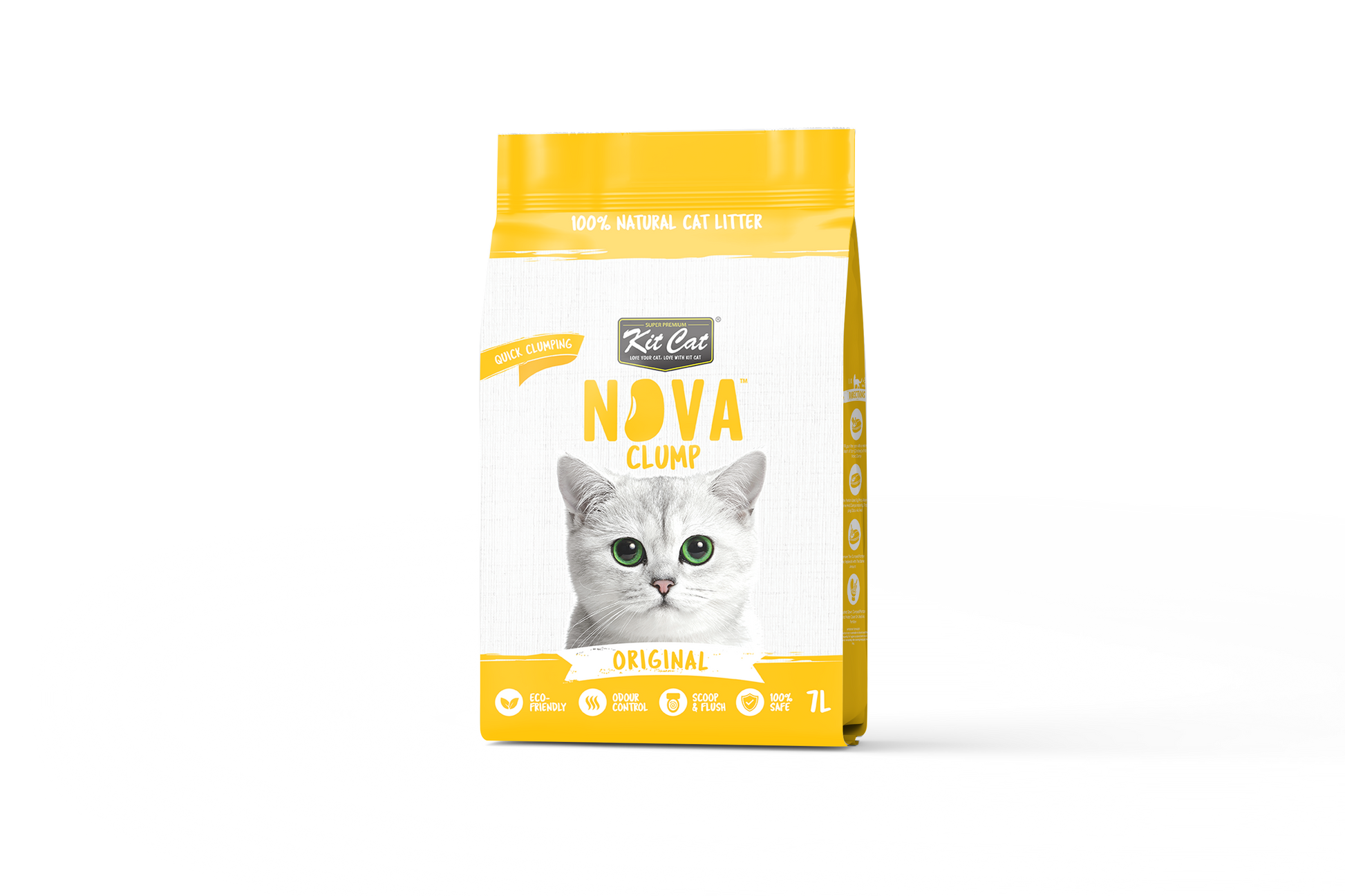 Kit Cat Arena Eco SoyaClump - Originale 7 L Sabbia per gatti