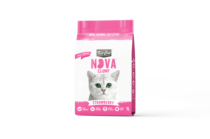Kit Cat Arena Eco SoyaClump - Strawberry 7 L Sabbia per gatti
