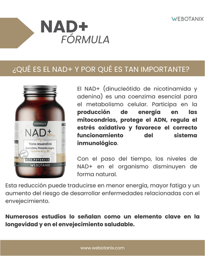 NAD+ 300 mg Trans Resveratrol WEBOTANIX 60 capsule