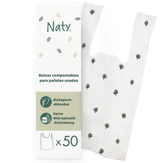 Sacchetti monouso per pannolini Naty 50 pezzi
