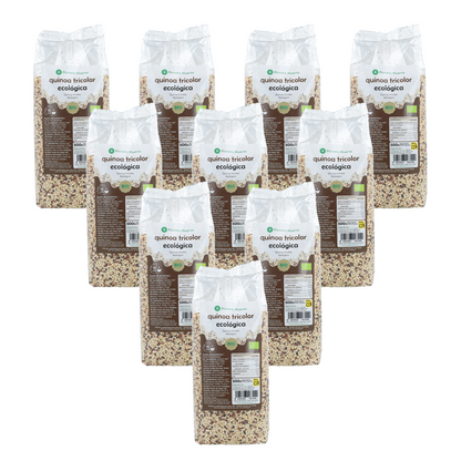 Confezione da 10 Quinoa tricolore ECO Planeta Huerto 500 g