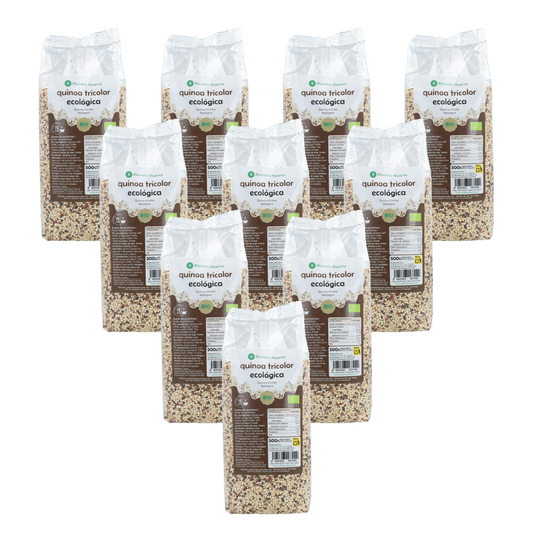 Confezione da 10 Quinoa tricolore ECO Planeta Huerto 500 g