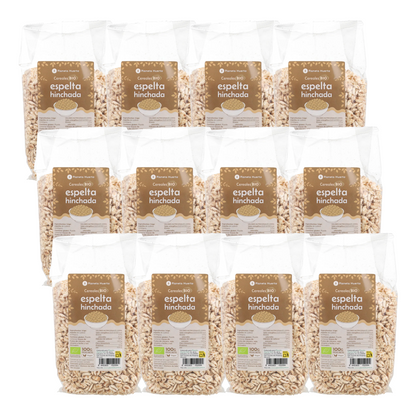 Pack 12x Trigo espelta hinchada ECO Planeta Huerto 100 g