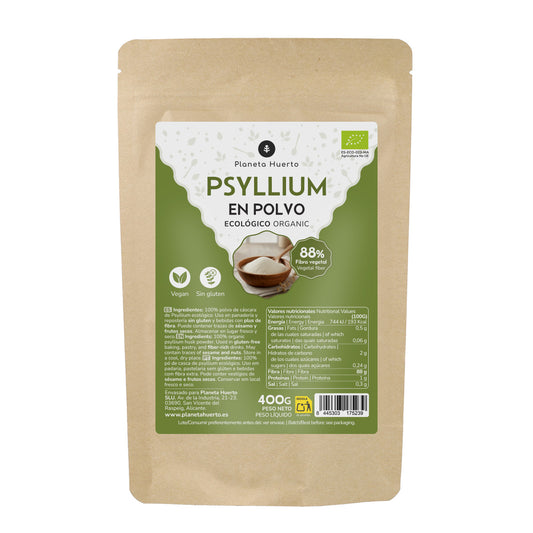 Polvere di psillio Eco Planeta Huerto 400 g