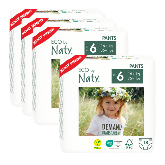 Confezione di pannolini Bragapañal n. 6 Naty 16+ kg 36 unità