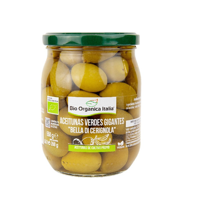 Olive verdi giganti Bio Organica Italia 550 g