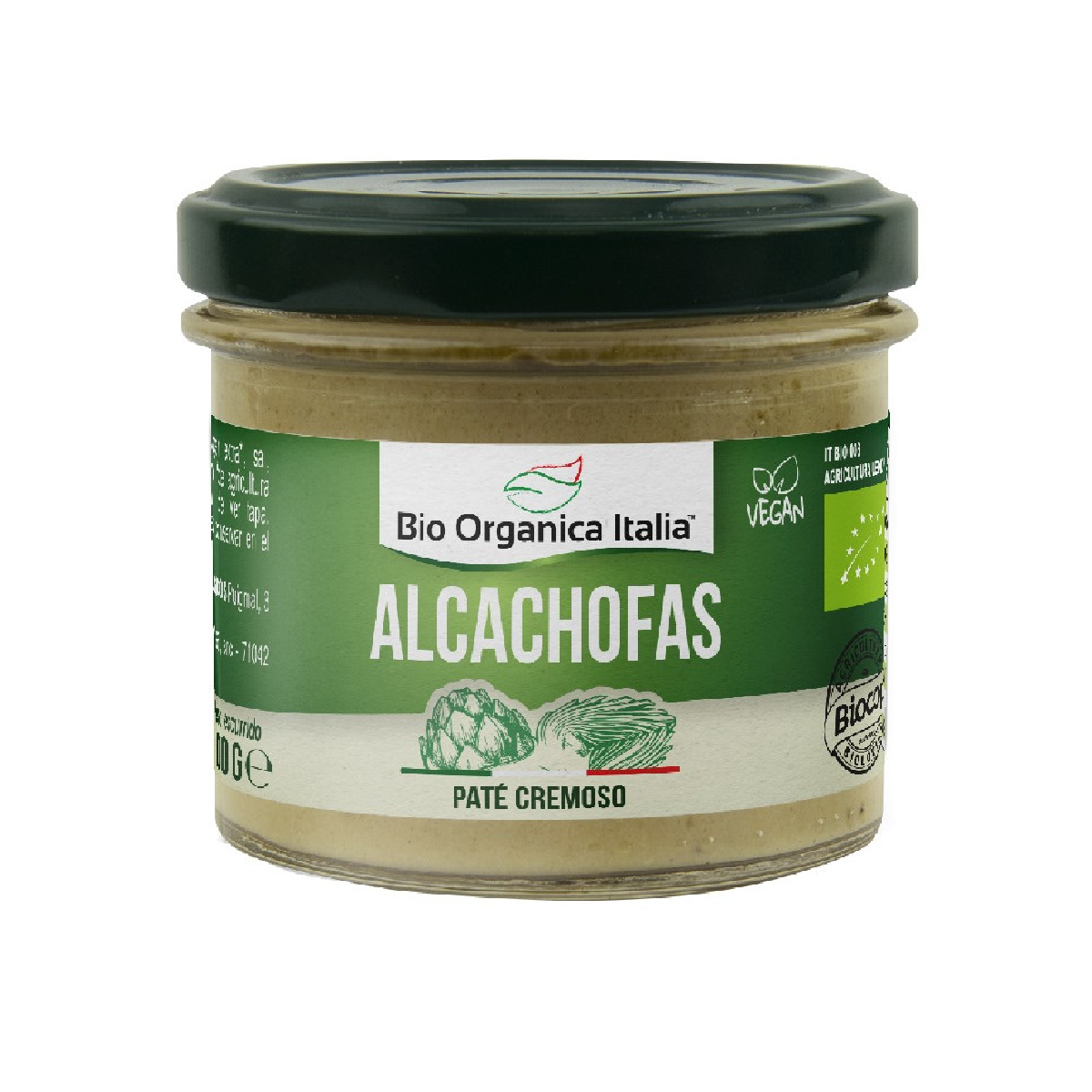 Paté di carciofi Bio Organica Italia 100 g