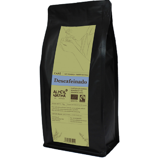 Caffè decaffeinato in grani BIO Alternativa3 1 kg
