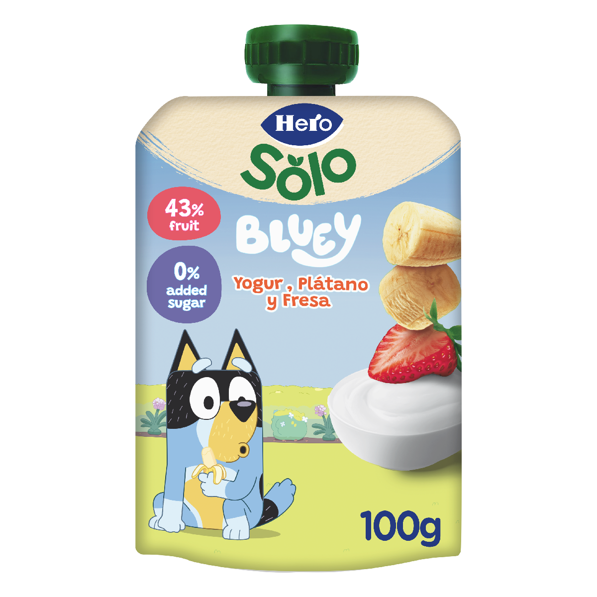 Yogurt alla banana e fragola Hero 100 g