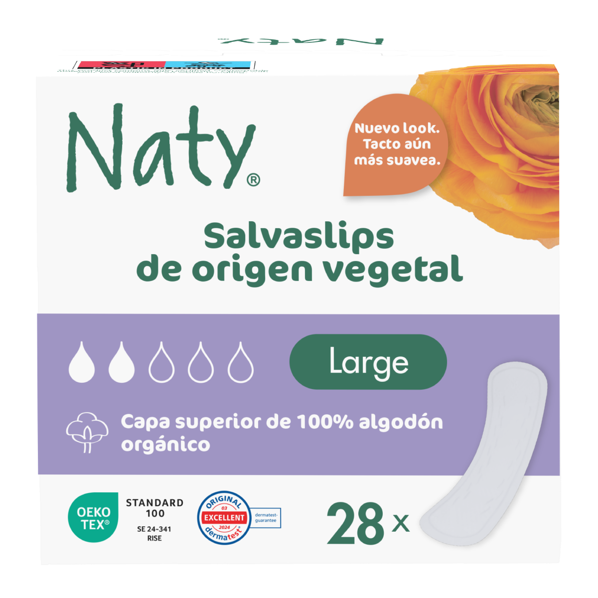 Salvaslip super Naty 28 pezzi