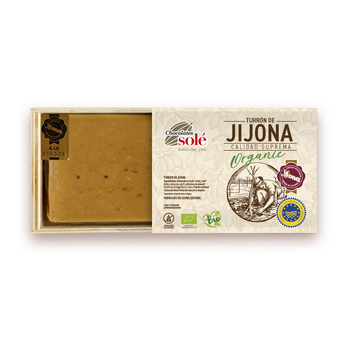 Torrone di Jijona Eco Solé 200 g