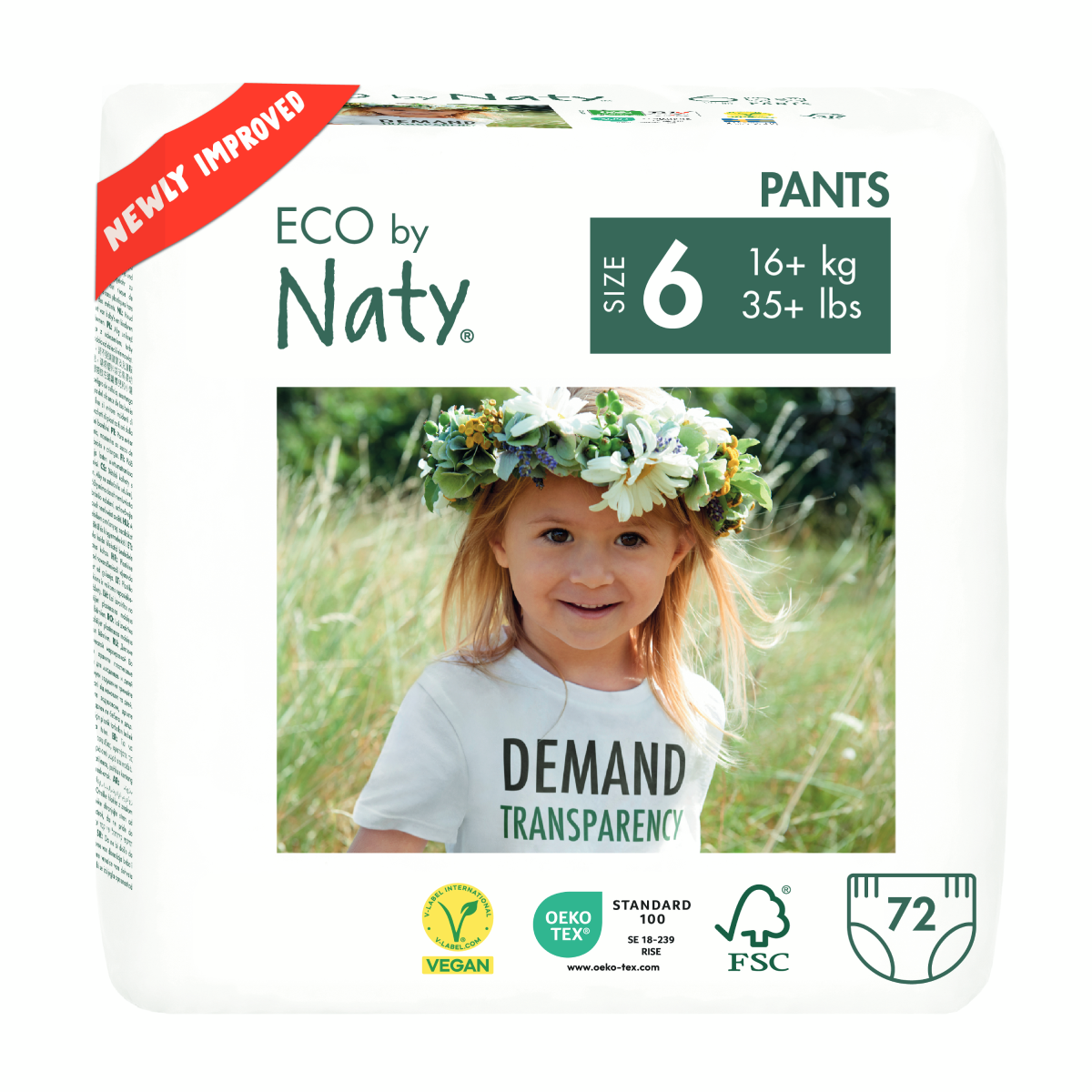 Pannolini Naty n. 6 16+ kg, 18 pz