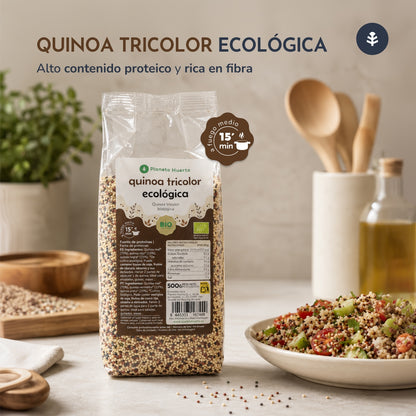 Confezione da 10 Quinoa tricolore ECO Planeta Huerto 500 g