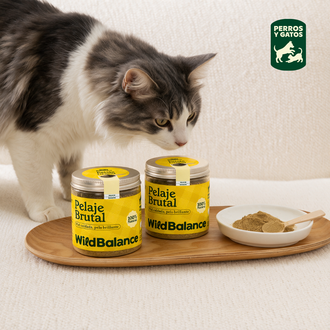 Pelo Brutal Integratore per animali domestici Wild Balance 100 g