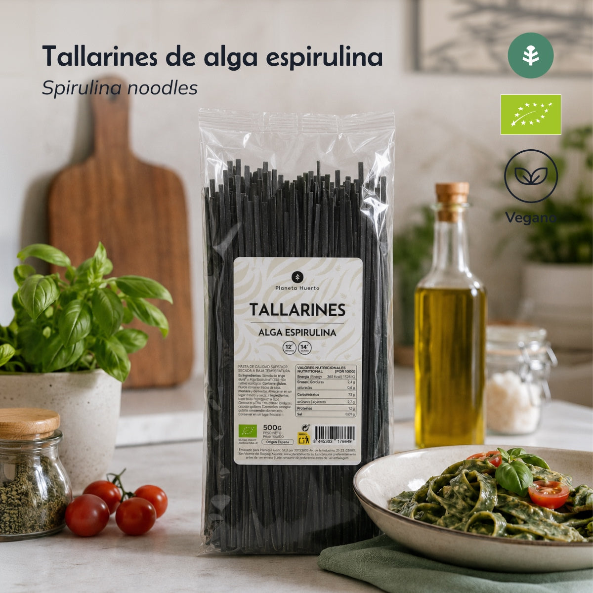 Tagliatelle alle alghe ECO Planeta Huerto 500gr